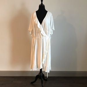 *Bundle Sale* Plus Size White Gauze Dress